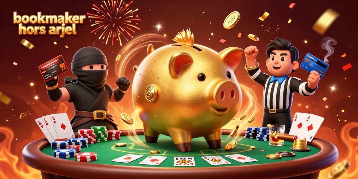 Pariez avec des bookmakers hors ARJEL pour plus de liberté et d'opportunités de gains.