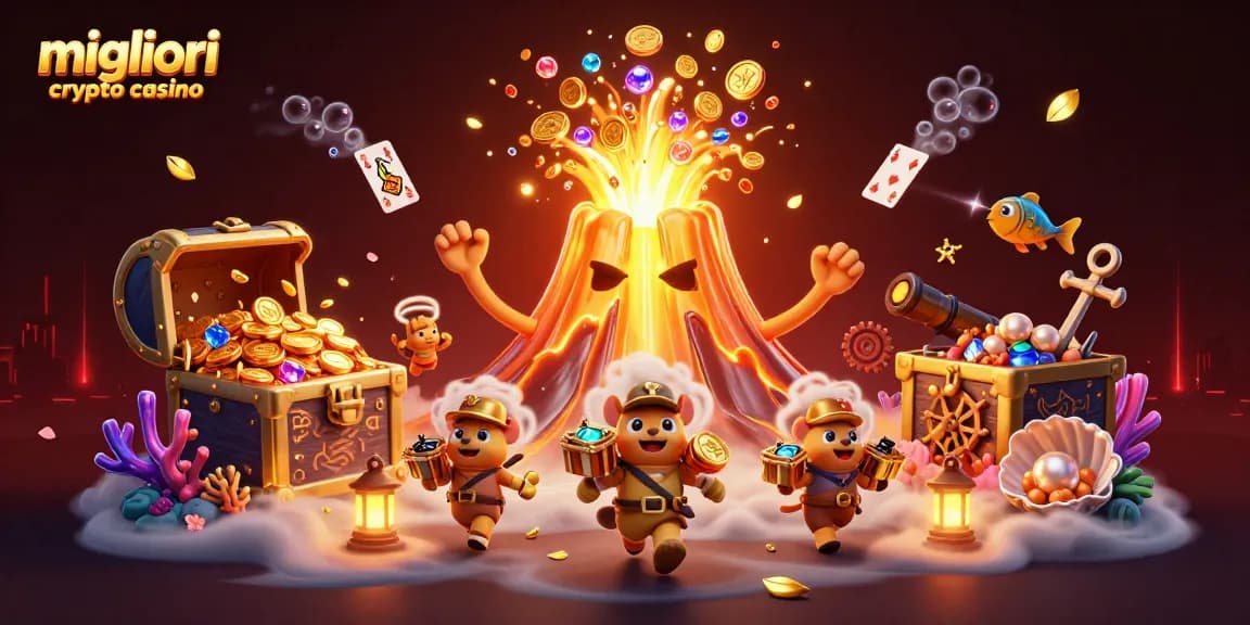Scopri i migliori crypto casino con i protagonisti di un mondo d'azzardo vivace e colorato.