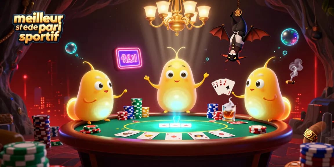 Découvrez le meilleur site de pari sportif avec cette illustration captivante de casino.