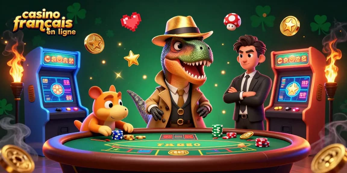 Gagnez sur le casino français en ligne avec des jeux captivants et des jackpots colorés.