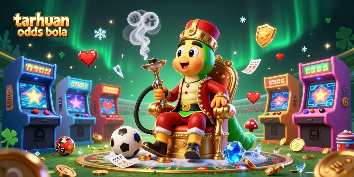 Experience taruhan odds bola with vibrant sports betting visuals and dynamic gaming elements in this colorful illustration.