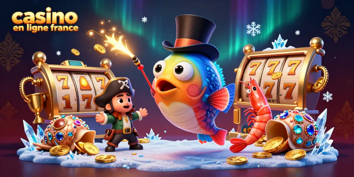 Vivez une aventure passionnante avec un poisson-lanterne 3D, une crevette pirate et un escargot au trésor dans casino en ligne france !