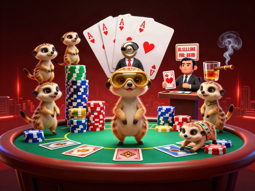 luxury138 menyajikan kasino online dengan koloni meerkat dalam pertunjukan saham bermain