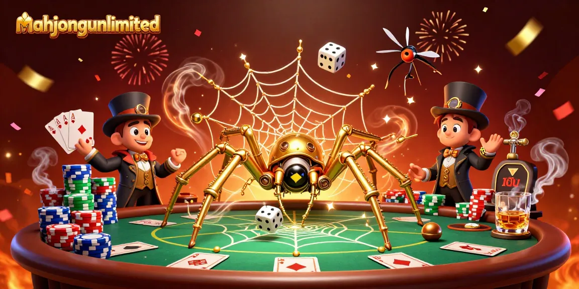 Experience excitement at mahjongunlimited with a captivating scene of winning poker elements.