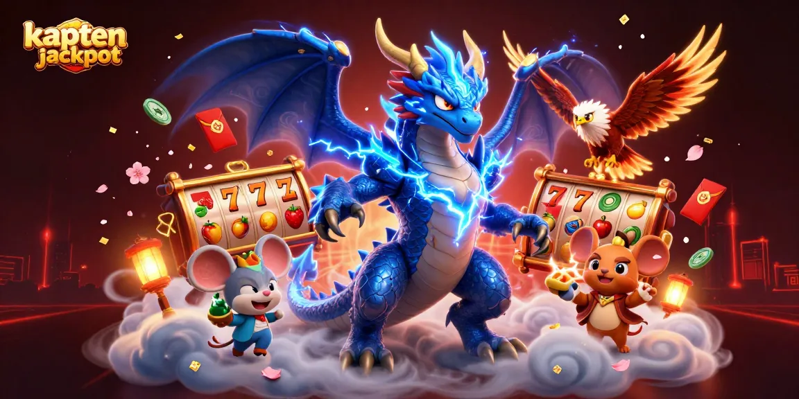 Play the exciting kaptenjackpot slots with vibrant characters and rich casino elements.