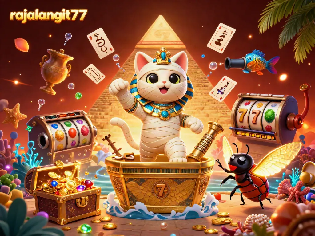 Dapatkan pengalaman unik bermain slot online di rajalangit77 dengan permainan menarik dan tema beragam.
