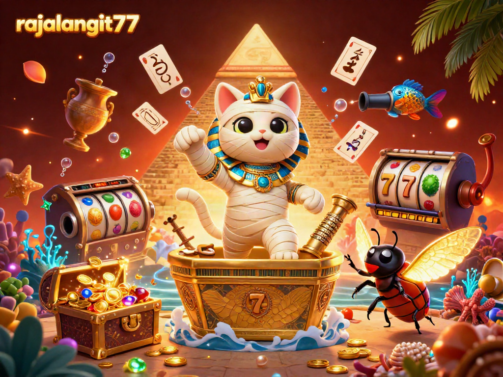 Dapatkan pengalaman unik bermain slot online di rajalangit77 dengan permainan menarik dan tema beragam.