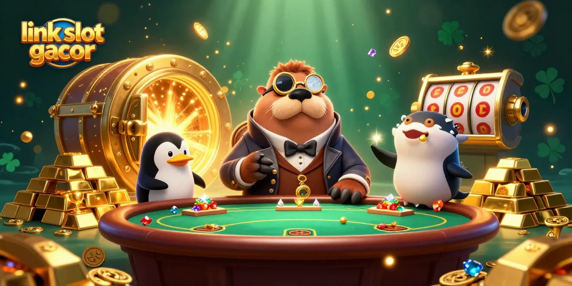 Engage with the thrilling action of link slot gacor at a vibrant underwater casino scene featuring whales and jewels.