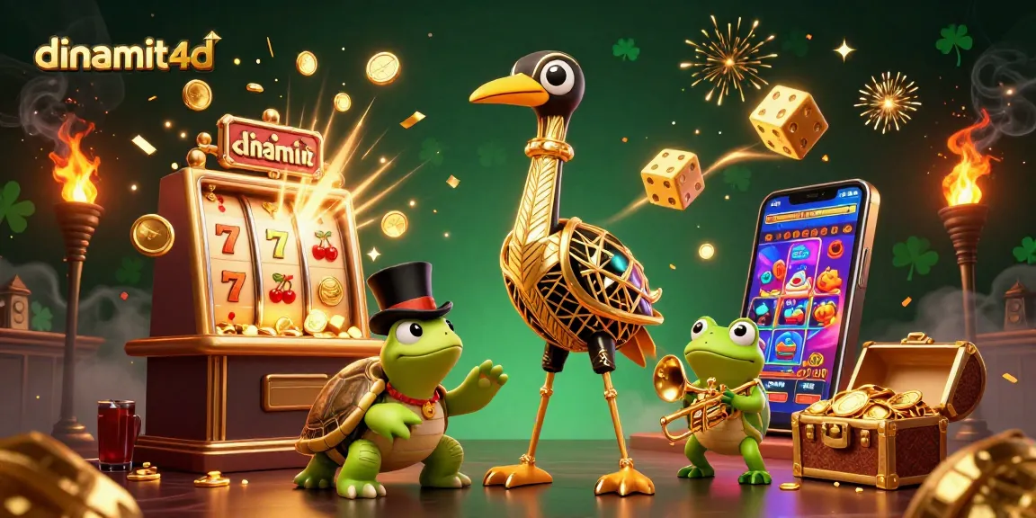 Experience excitement with dinamit4d in this vibrant 3D casino theme bursting with jackpots.