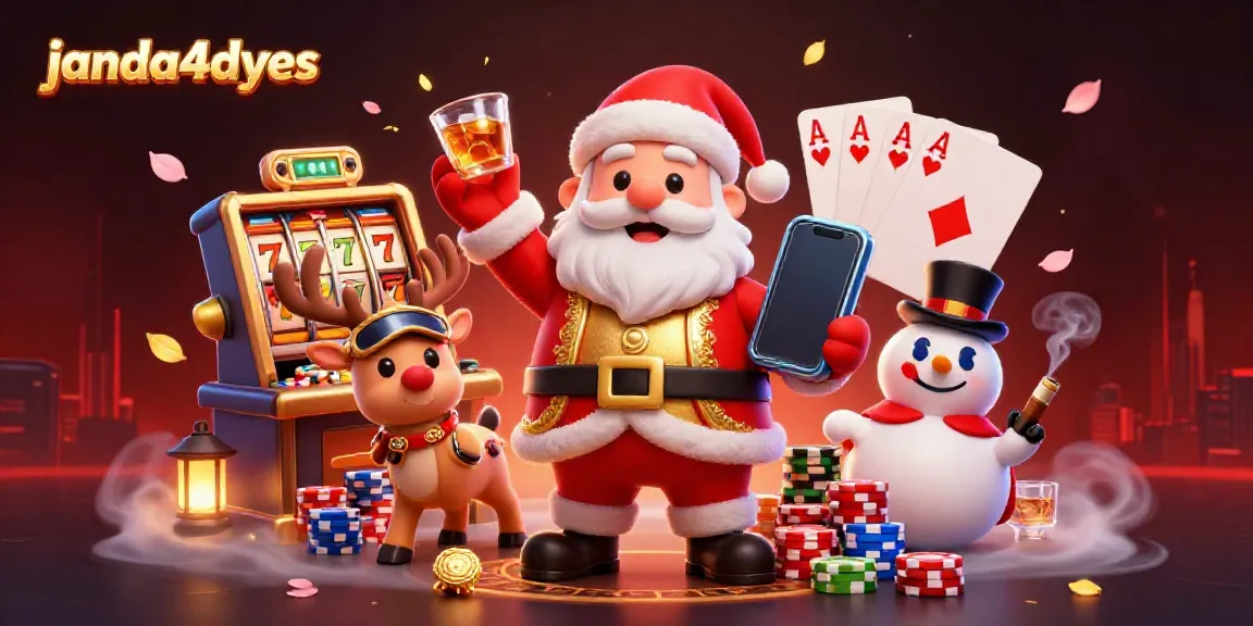 Memenangkan jackpot di platform taruhan janda4dyes dengan Santa Claus dan rekan-rekannya.