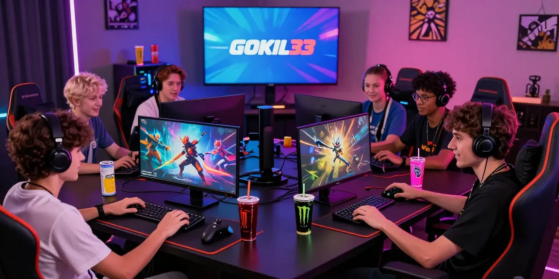 Pengalaman bermain di GOKIL33 dengan para gamer yang bersemangat di lingkungan digital yang berwarna.