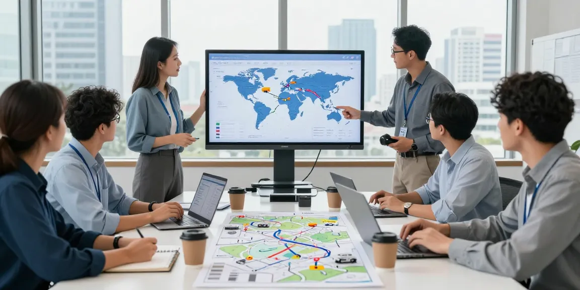 Speditionsfirma Dortmund organisiert internationale Transporte durch engagiertes Team.