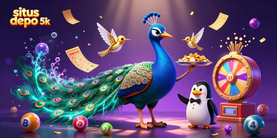 Experience thrilling wins at situs depo 5k with vibrant gambling characters and dynamic slots.