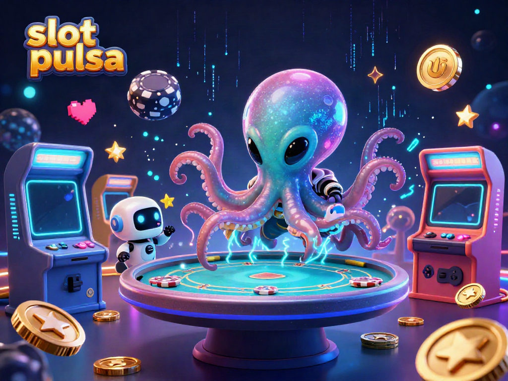 Menangkan slot pulsa dengan alien dan robot di dunia kasino futuristik.
