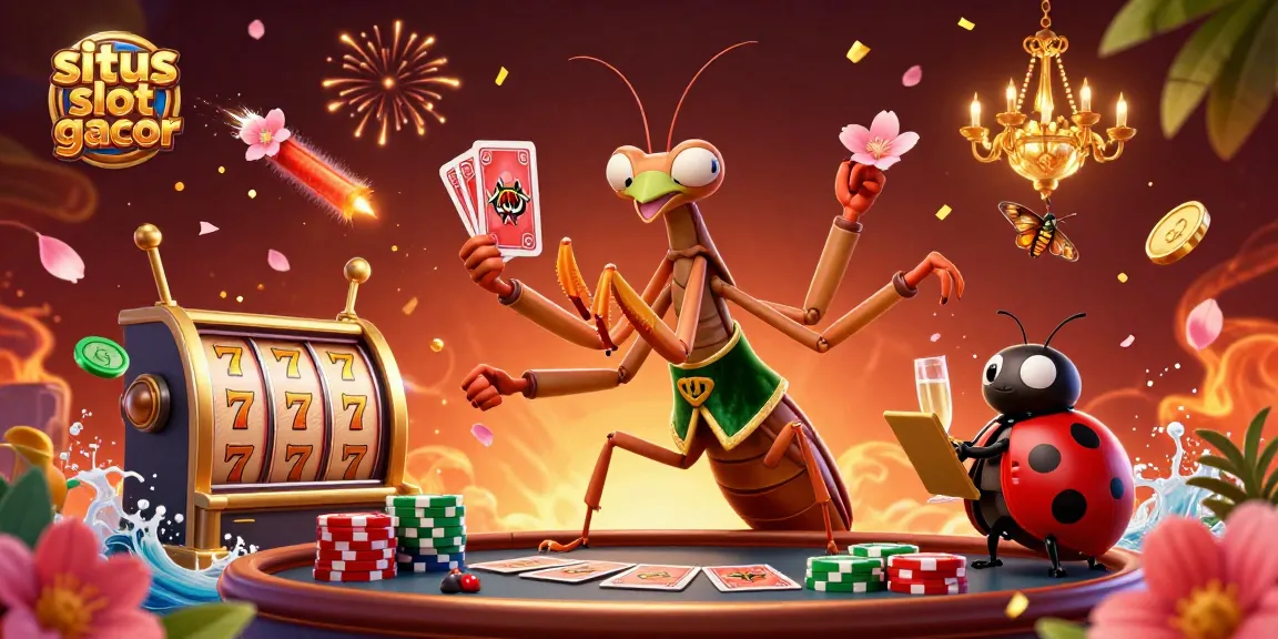 Experience thrilling slot action at situs slot gacor with dynamic casino elements and characters in 3D.
