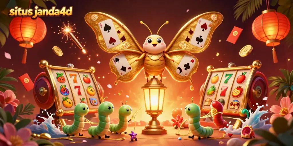 Permainan slot menarik di situs janda4d dengan elemen kasino fantastis dan pemandangan memukau.