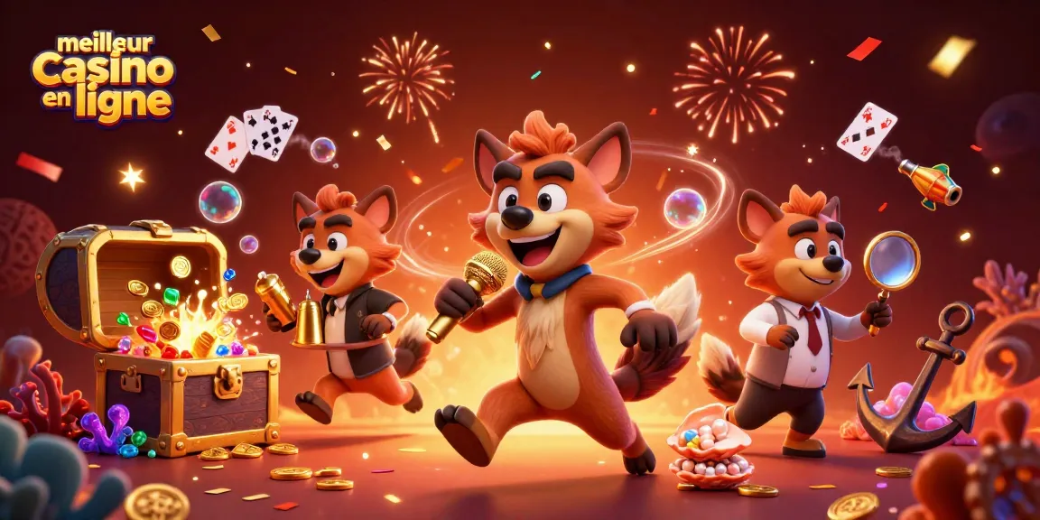 Visitez le meilleur casino en ligne où des hyènes amusantes animent un club comique avec des jeux étincelants.