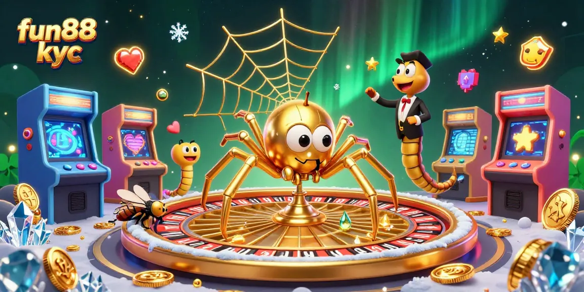 fun88 kyc tham gia cược an toàn trong không gian sòng bạc 3D đầy màu sắc