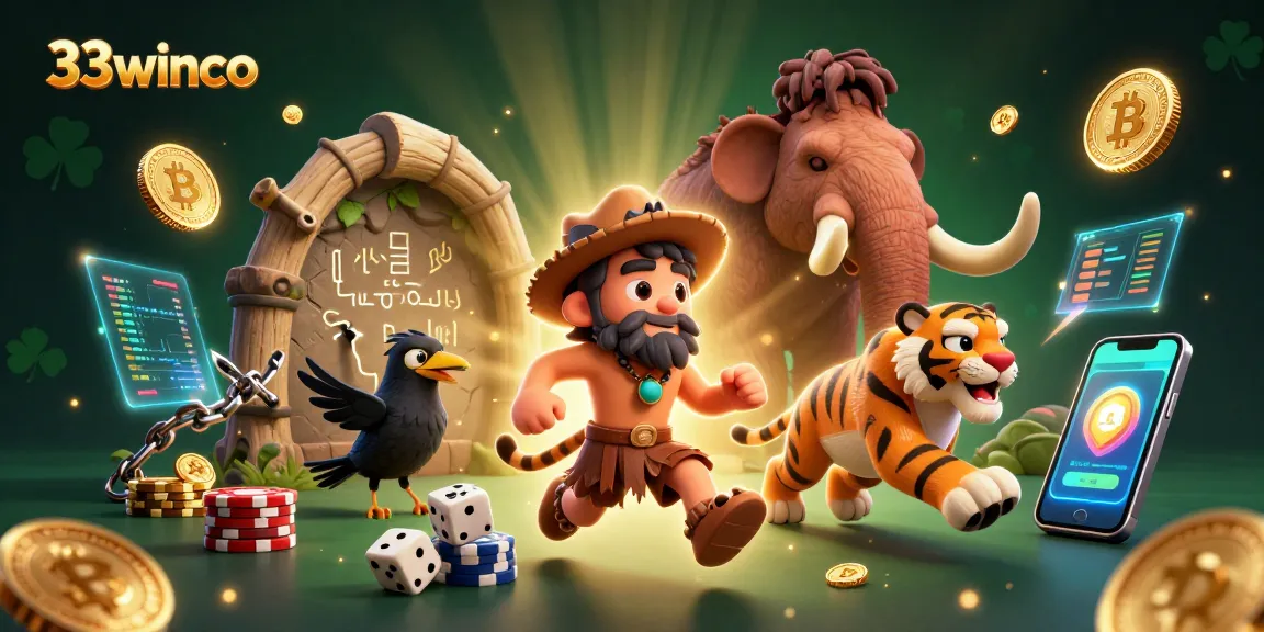 Experience thrilling gameplay at 33winco with iconic casino elements and vibrant visuals.