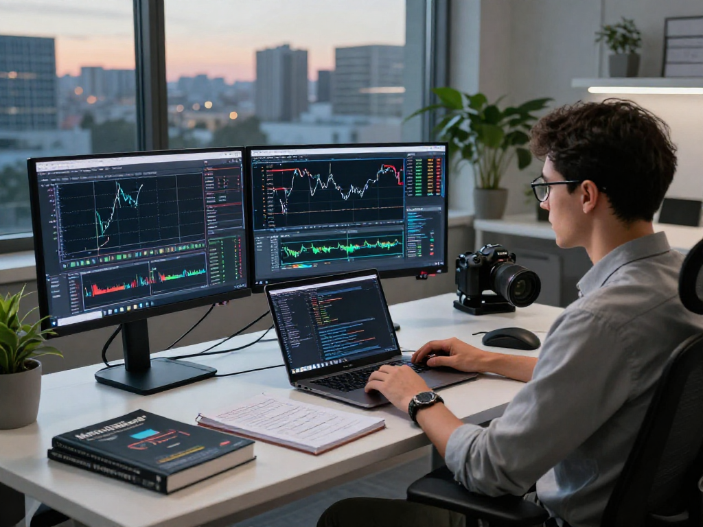 交易者使用metatrader 5进行高效交易的现代工作空间