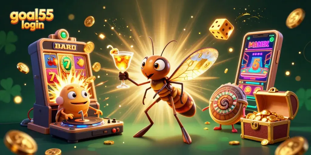 Gambarkan pengalaman bermain di goal55 login dengan slot dan jackpot mengagumkan.