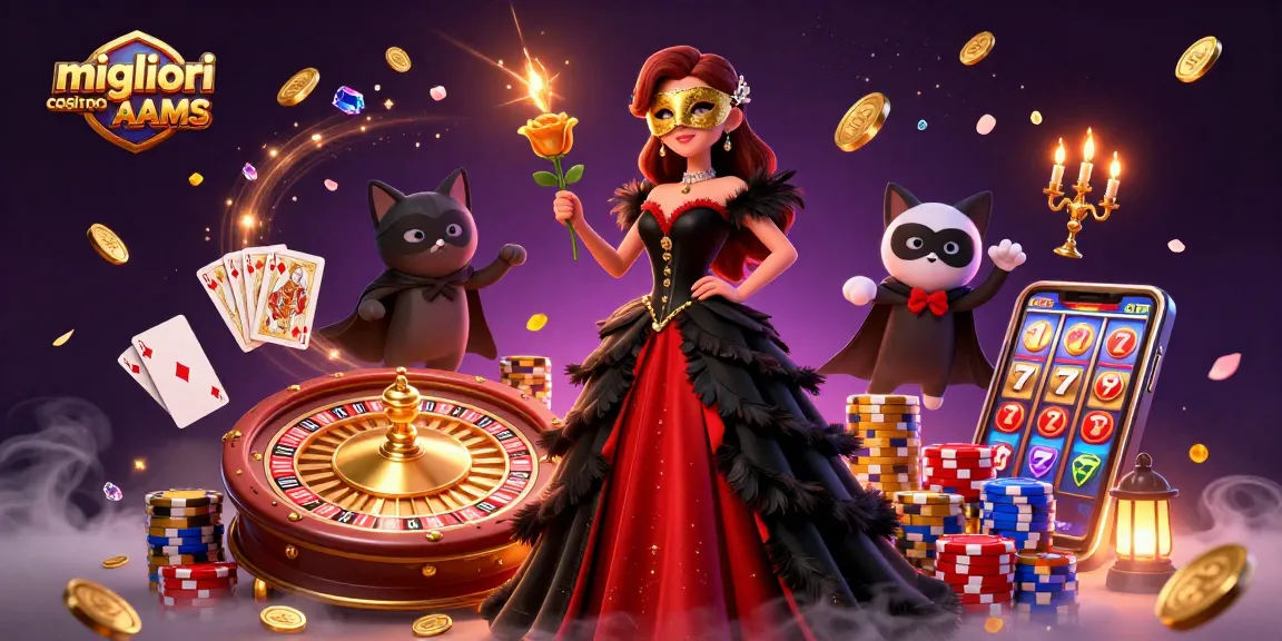 Vivi l'emozione dei migliori casino non AAMS con elementi di gioco dinamici e visuali lussuosi.