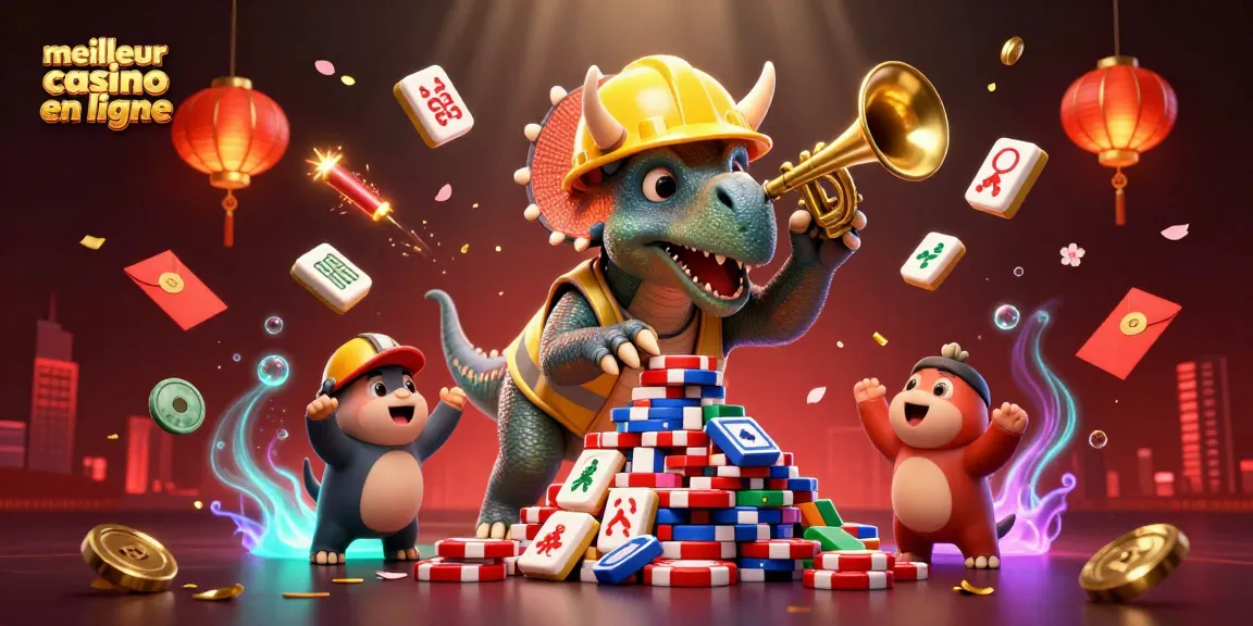 Construisez votre victoire au meilleur casino en ligne avec des jeux et des célébrations dynamiques.