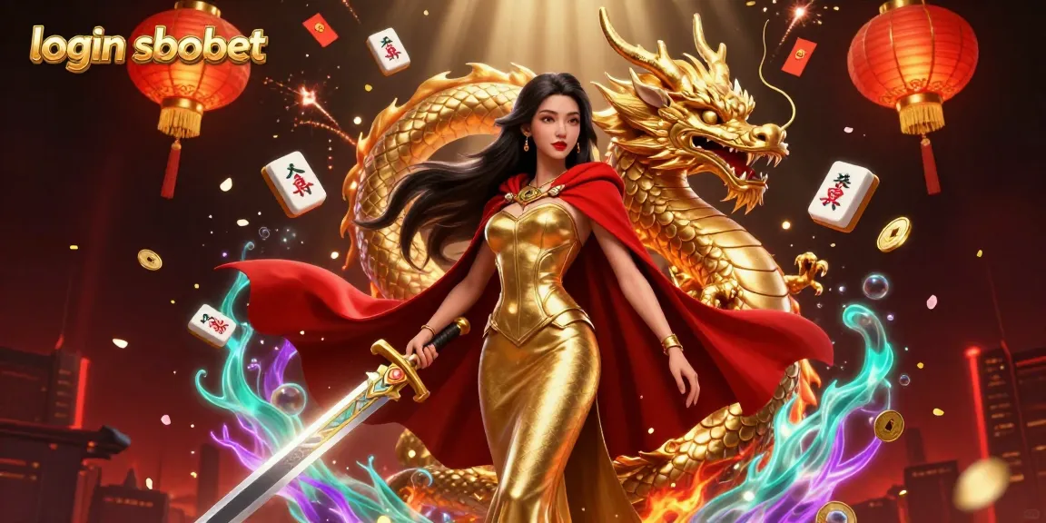 Experience the excitement of login sbobet with stunning casino visuals featuring vibrant characters and dynamic elements.