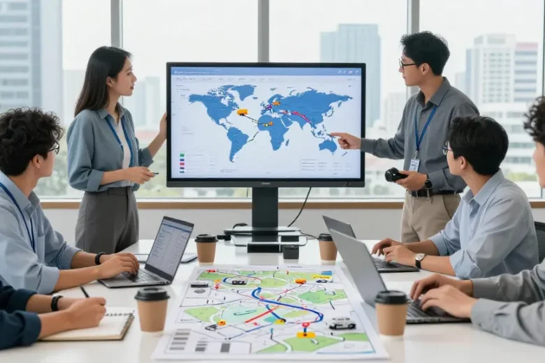 Speditionsfirma Dortmund organisiert internationale Transporte durch engagiertes Team.